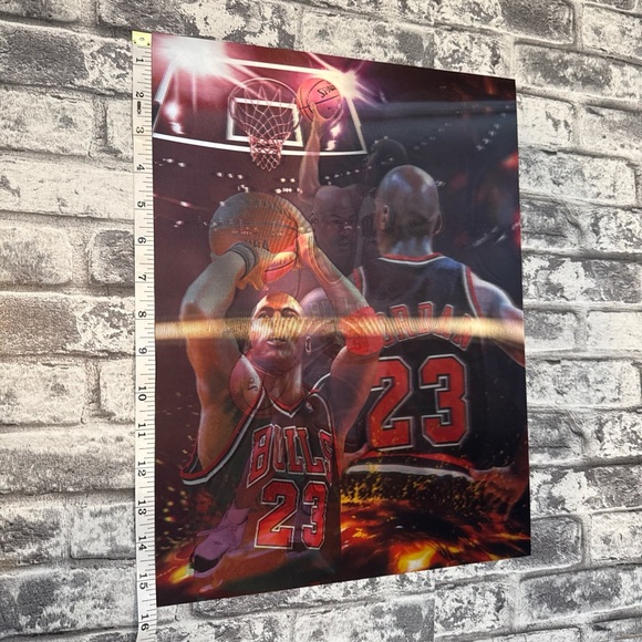 Other - Basketball Legend Poster with Red and Black Accents